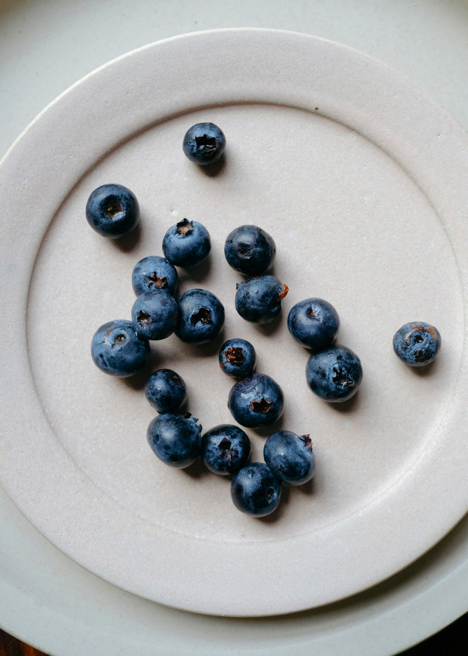 Garden Plate in Rose Water