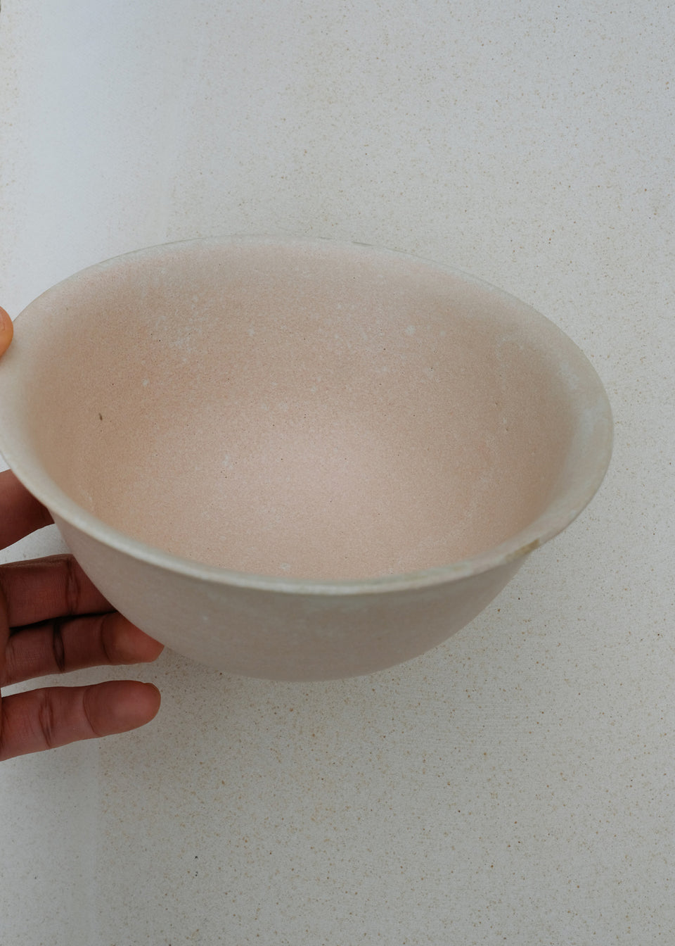 Rose Water Swoop Bowl