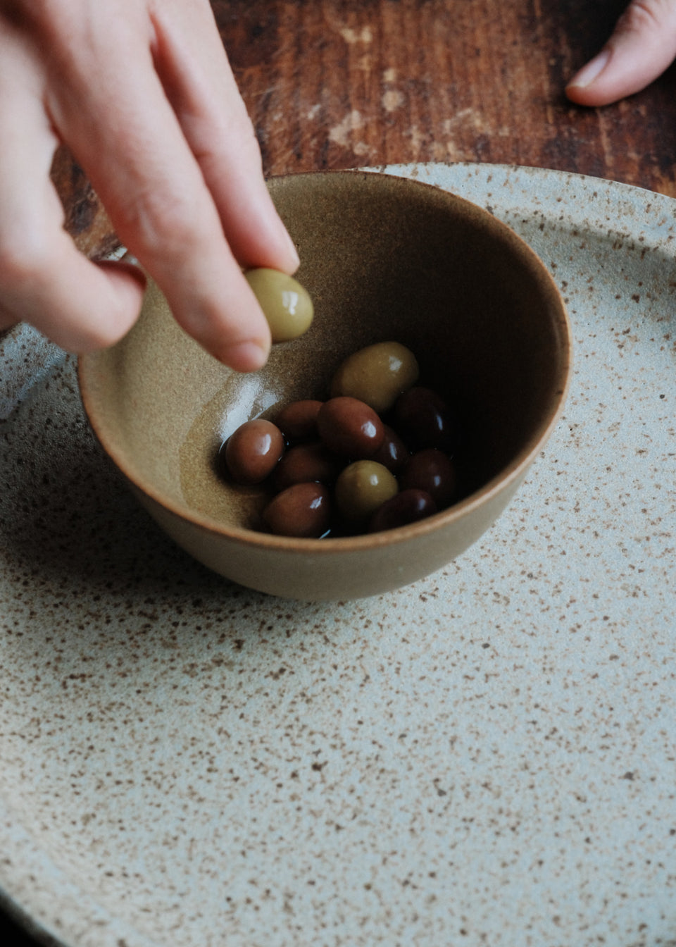 Dip Bowl in Avocado Pit