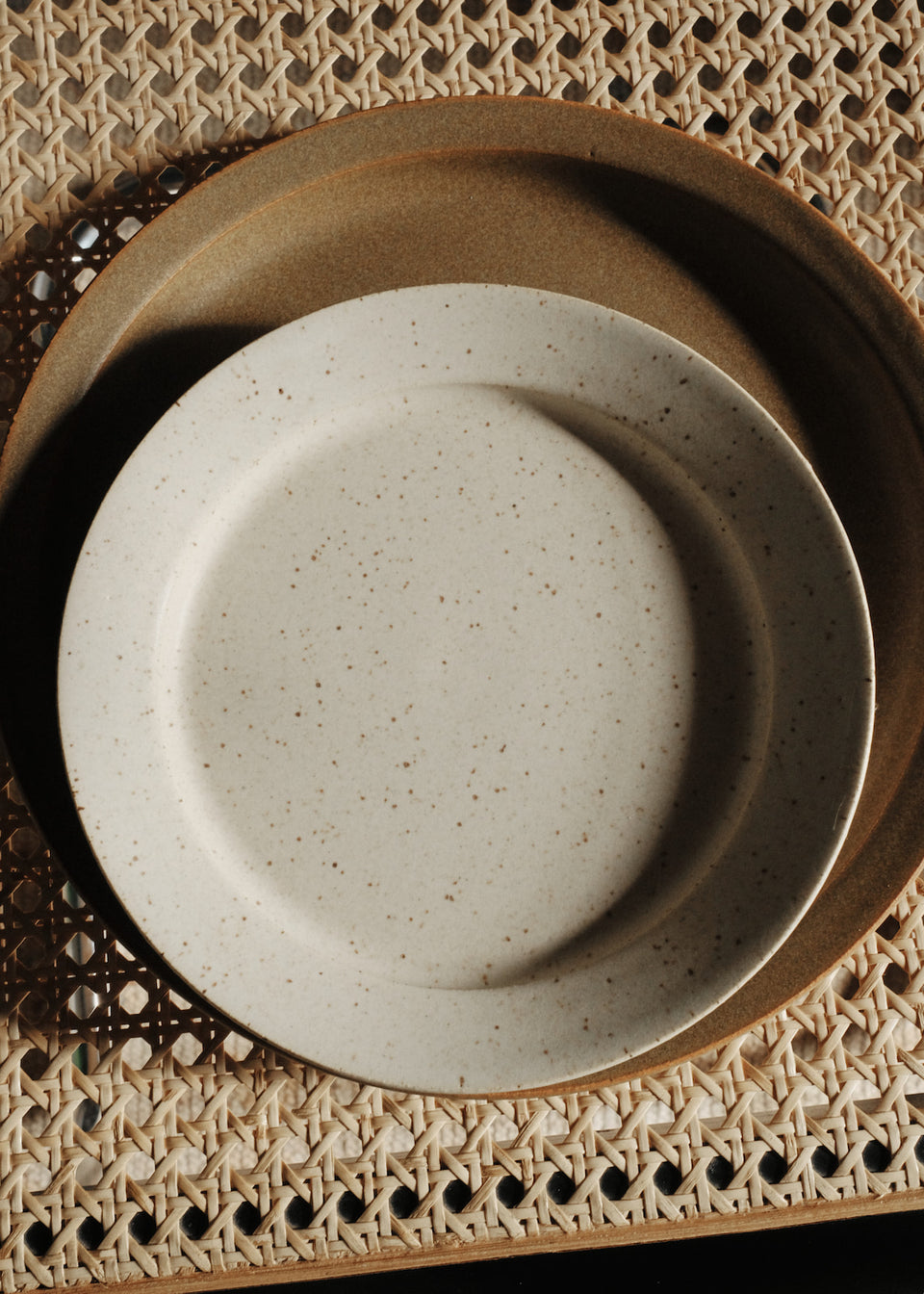 Garden Plate in Speckled Tivoli